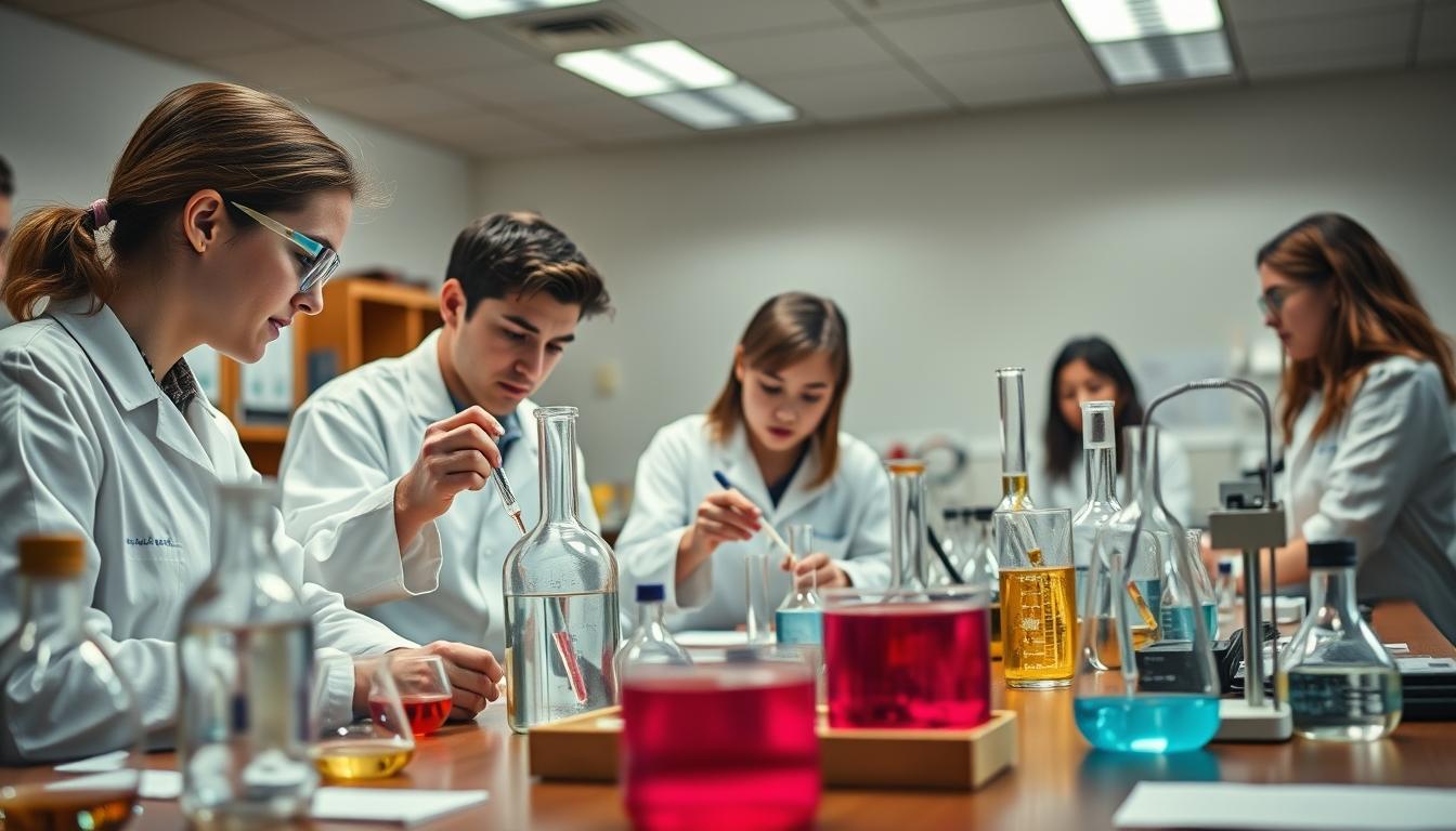 Modern university campus for students