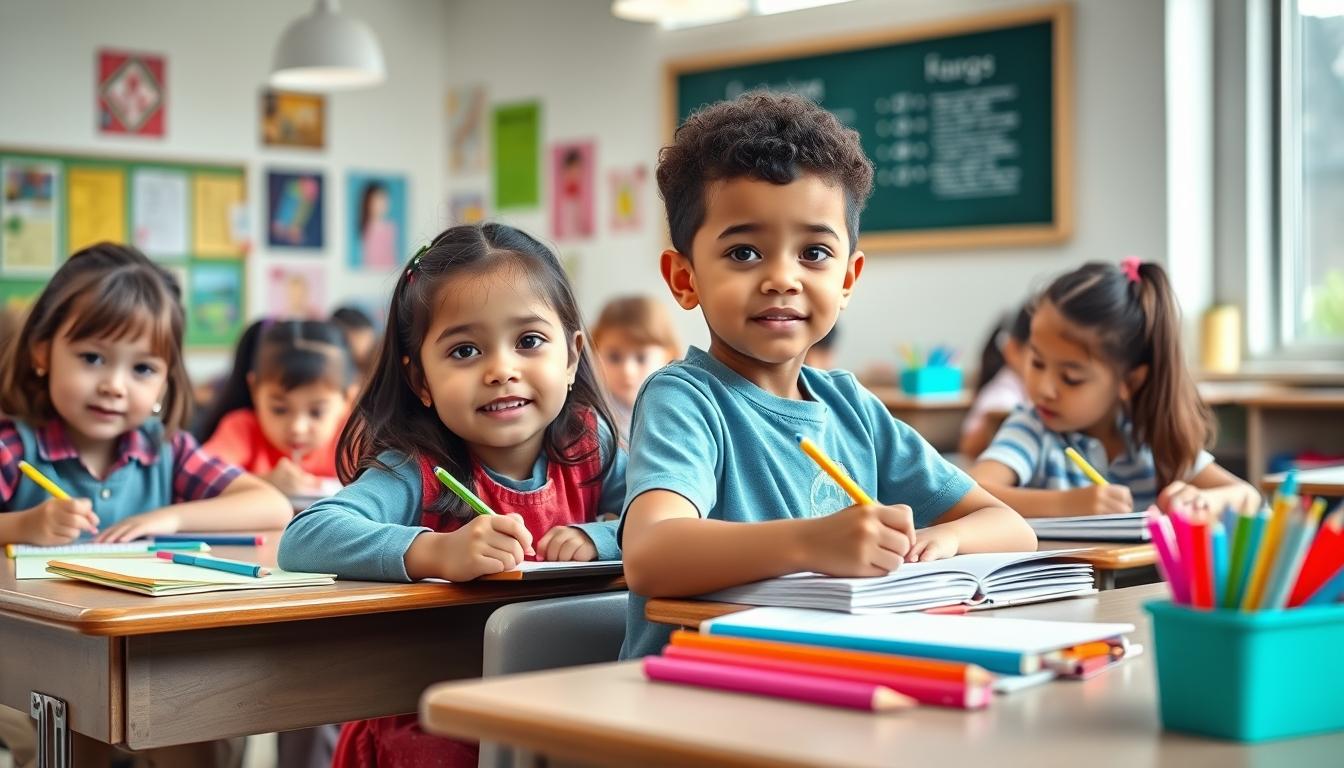 Students working in research laboratory